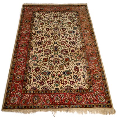 Lot 1082 - A PERSIAN TABRIZ CARPET