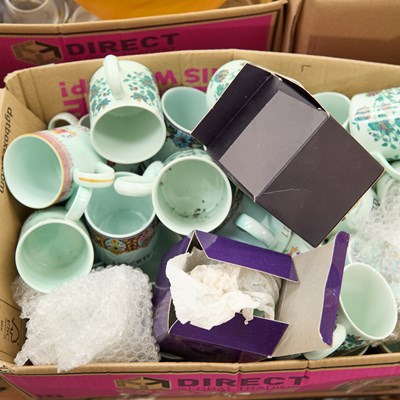 Lot 24 - A BOX OF LIBERTY YEAR MUGS