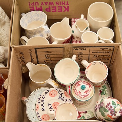 Lot 32 - TWO BOXES OF EMMA BRIDGEWATER POTTERY