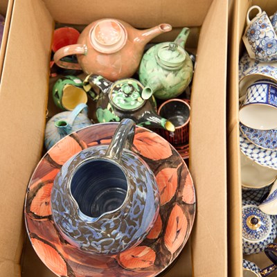 Lot 39 - A BOX OF SOPHIE MCCARTHY STUDIO POTTERY