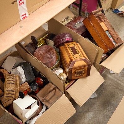 Lot 60 - THREE BOXES OF MISCELLANEOUS