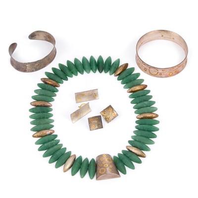 Lot 763 - A COLLECTION OF OLIVIA SCHLEVOGT SILVER JEWELLERY