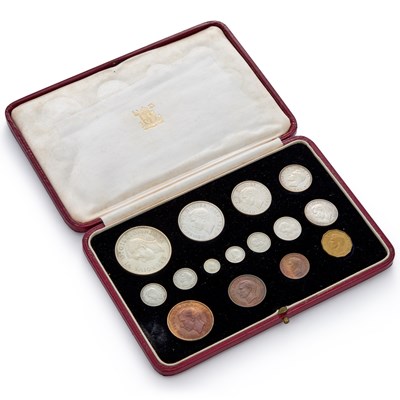 Lot 59 - A ROYAL MINT GEORGE VI 1937 SPECIMEN COIN SET