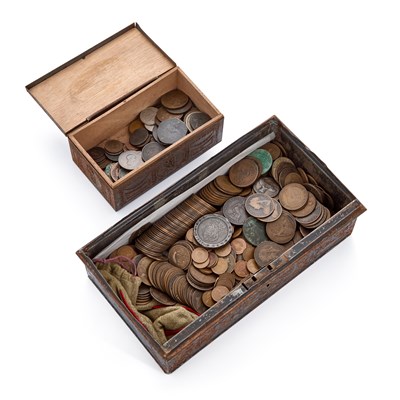 Lot 39 - A MIXED COLLECTION OF COINS