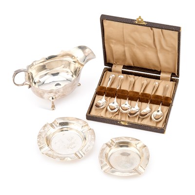 Lot 485 - A MIXED LOT OF SILVER