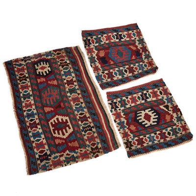 Lot 1113 - THREE SHAHSAVAN RUGS