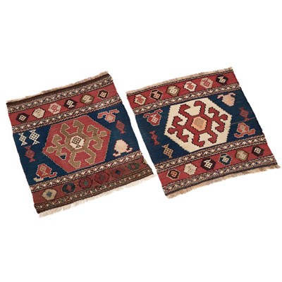 Lot 1092 - TWO SMALL SHAHSAVAN RUGS