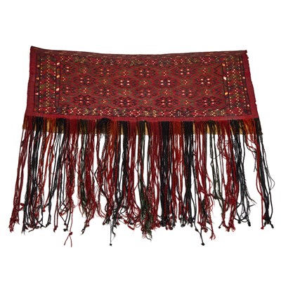Lot 956 - A TURKOMAN TENT HANGING