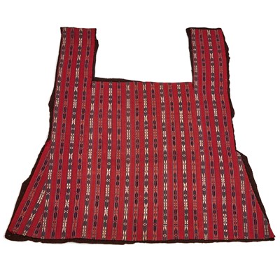 Lot 1107 - A TURKOMAN HORSE SADDLE COVER
