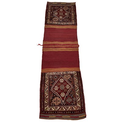 Lot 1102 - A SOUTH PERSIAN RUNNER