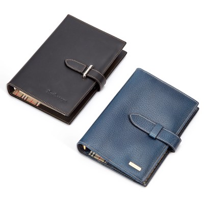 Lot 196 - TWO BURBERRYS OF LONDON LEATHER AGENDAS / PLANNERS