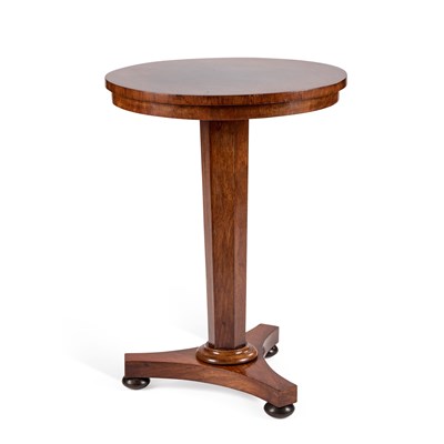 Lot 1180 - AN EARLY 19TH CENTURY ROSEWOOD OCCASIONAL TABLE