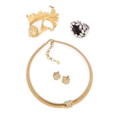 Lot 782 - A GROUP OF CHRISTIAN DIOR JEWELLERY