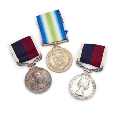 Lot 181 - AN ELIZABETH II MEDAL PAIR AND ANOTHER