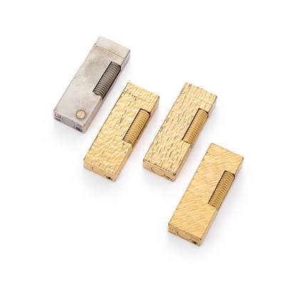 Lot 918 - A GROUP OF DUNHILL ROLLAGAS LIGHTERS