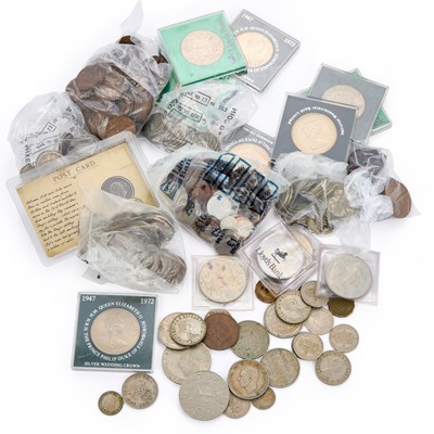 Lot 11 - A MIXED COLLECTION OF COINS