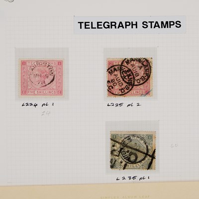Lot 155 - TELEGRAPH STAMPS X 3