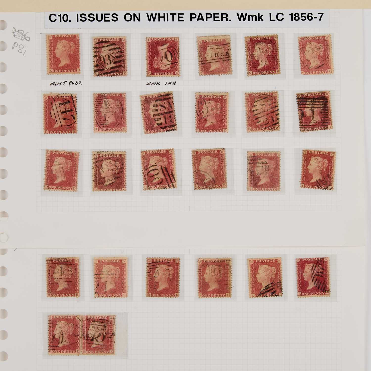 Lot 9 - ISSUES ON WHITE PAPER