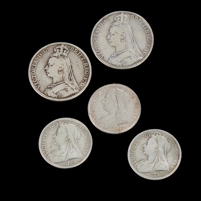Lot 31 - TWO VICTORIA J.H. CROWNS, 1891