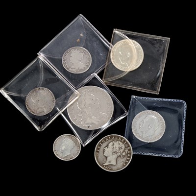 Lot 41 - A WILLIAM III CROWN, 1696