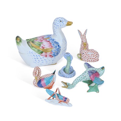 Lot 184 - FIVE HEREND MODELS