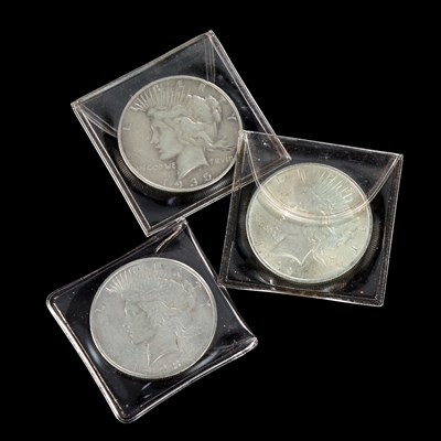 Lot 36 - THREE USA LIBERTY DOLLARS