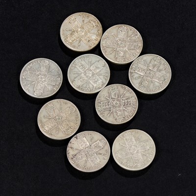 Lot 51 - A GROUP OF GEORGE V PRE-1920 FLORINS