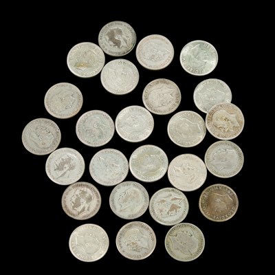 Lot 18 - A COLLECTION OF GEORGE V AND GEORGE VI FLORINS