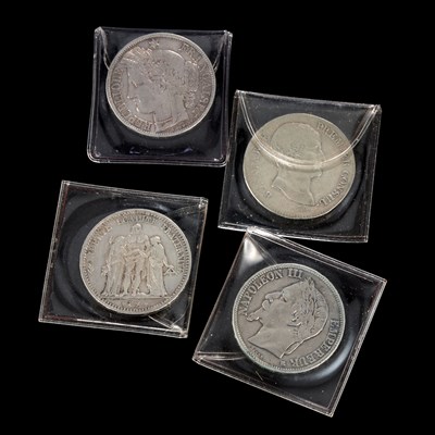 Lot 29 - A GROUP OF FRENCH 5 FRANCS