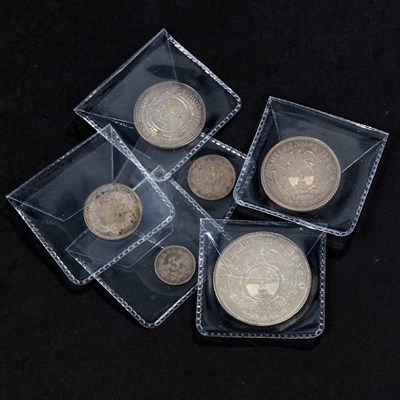 Lot 69 - A GROUP OF SOUTH AFRICA SILVER ZAR COINS