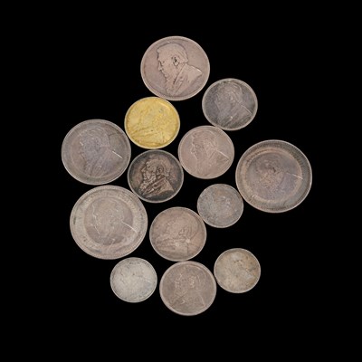 Lot 72 - A GROUP OF SOUTH AFRICA SILVER COINS