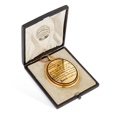 Lot 623 - A VICTORIAN MOURNING DOUBLE LOCKET PENDANT
