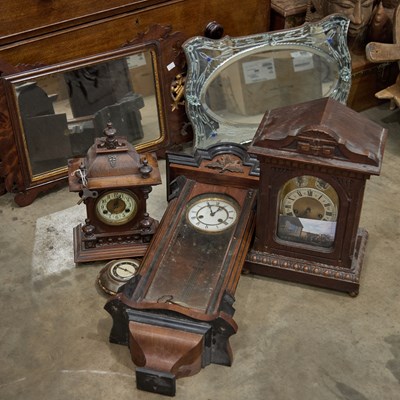 Lot 263 - FOUR CLOCKS