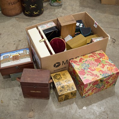 Lot 260 - A COLLECTION OF BOXES
