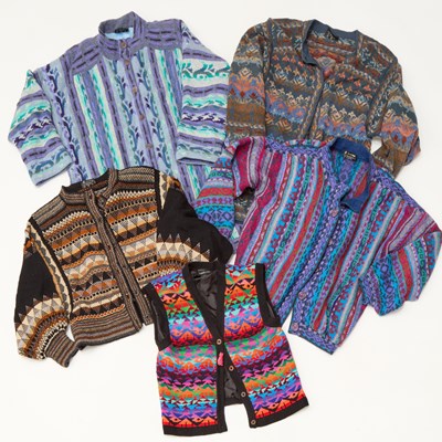 Lot 79 - A GROUP OF RACHEL GRIMMER KNITWEAR