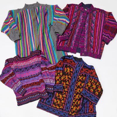 Lot 111 - A GROUP OF RACHEL GRIMMER KNITWEAR
