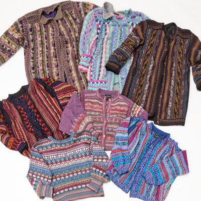 Lot 81 - A GROUP OF RACHEL GRIMMER KNITWEAR