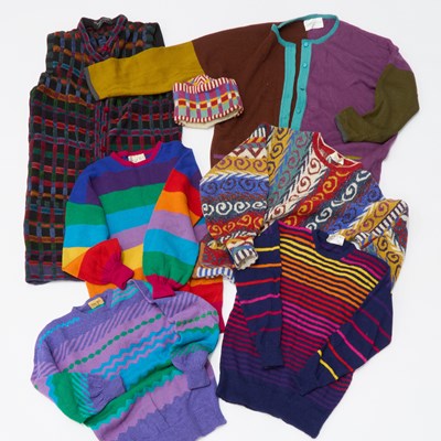 Lot 78 - A GROUP OF MAGGIE WHITE KNITWEAR