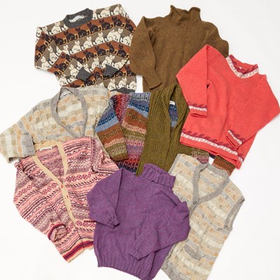Lot 108 - A GROUP OF JUDITH GLUE KNITWEAR