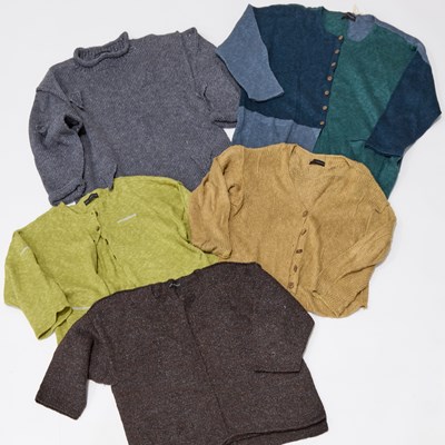 Lot 83 - A GROUP OF EDY LYNGAAS KNITWEAR