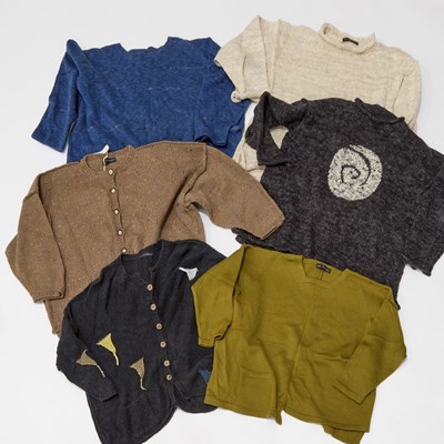 Lot 113 - A GROUP OF EDY LYNGAAS KNITWEAR