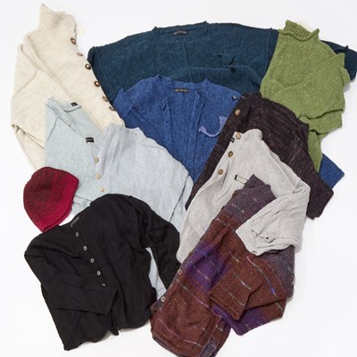 Lot 118 - A GROUP OF EDY LYNGAAS KNITWEAR