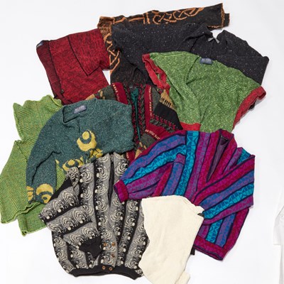 Lot 100 - A GROUP OF BILL BABER KNITWEAR