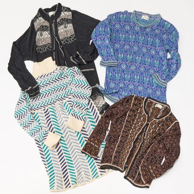 Lot 109 - A GROUP OF LYNN TURNER AND JOYCE FORSYTH KNITWEAR