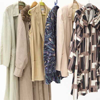 Lot 211 - A BURBERRY TRENCH COAT