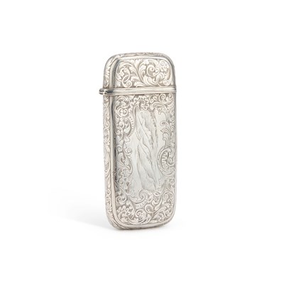 Lot 429 - A FINE VICTORIAN SILVER CIGAR CASE