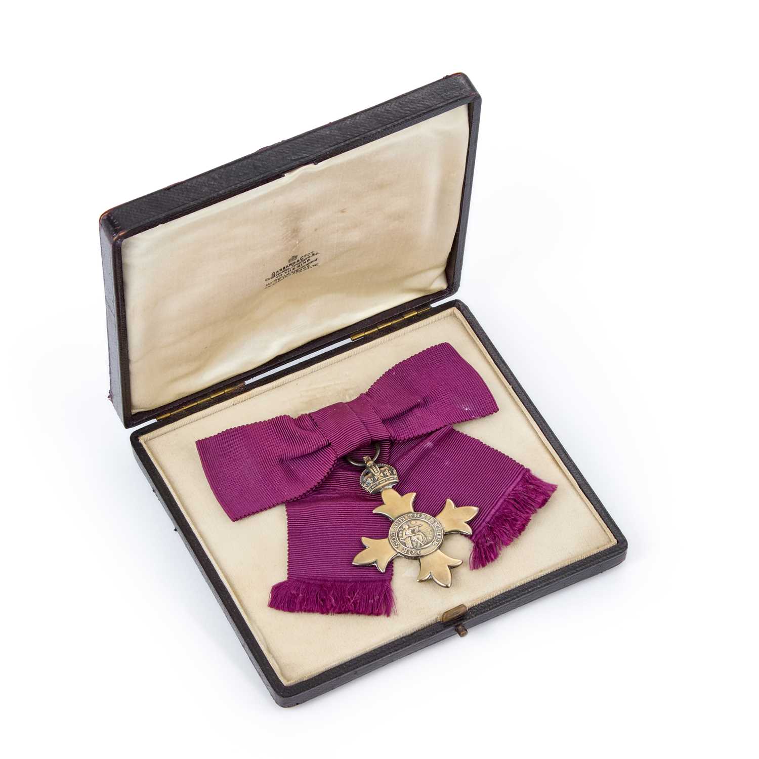 Lot 26 - A LADIES SILVER OFFICER OF THE MOST EXCELLENT ORDER OF THE BRITISH EMPIRE (O.B.E) MEDAL