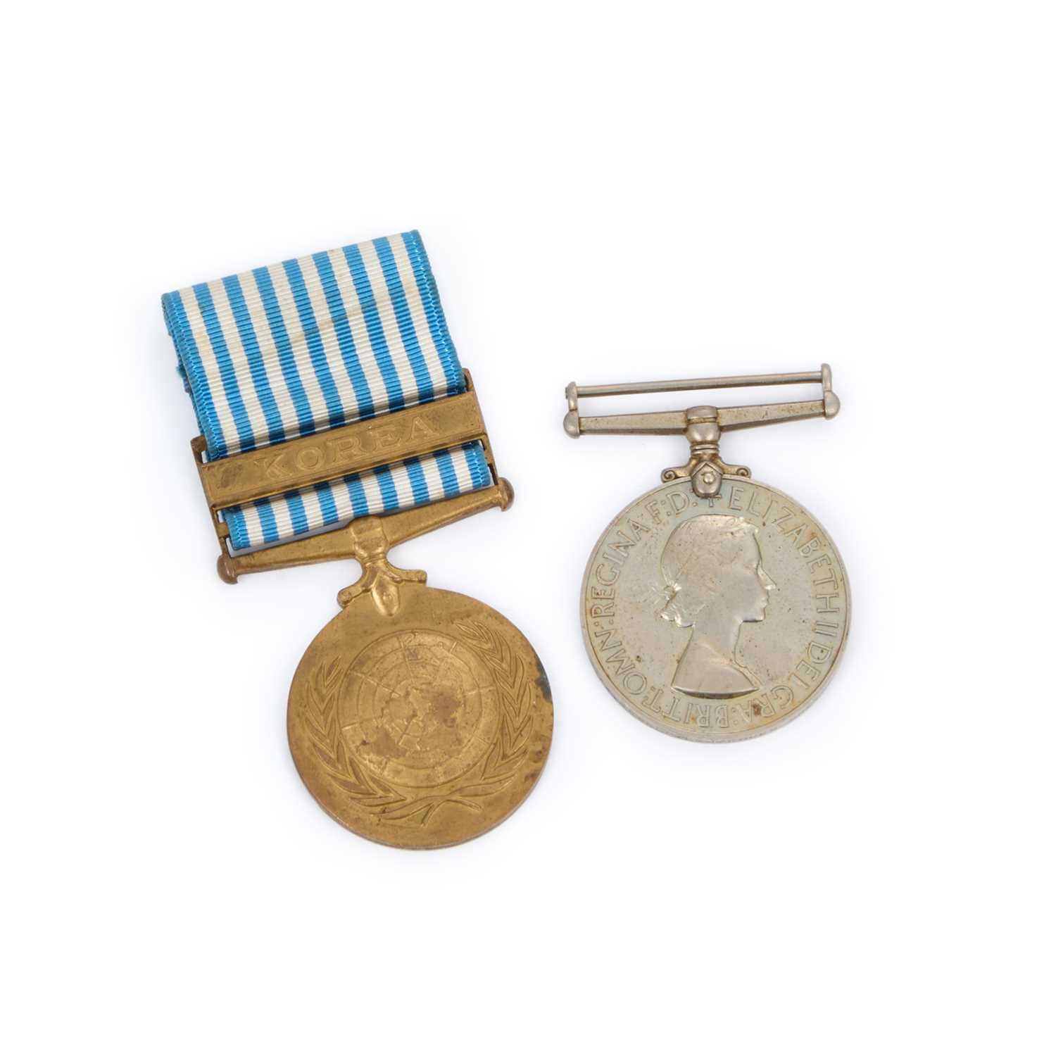 Lot 51 - AN ELIZABETH II KOREA MEDAL PAIR