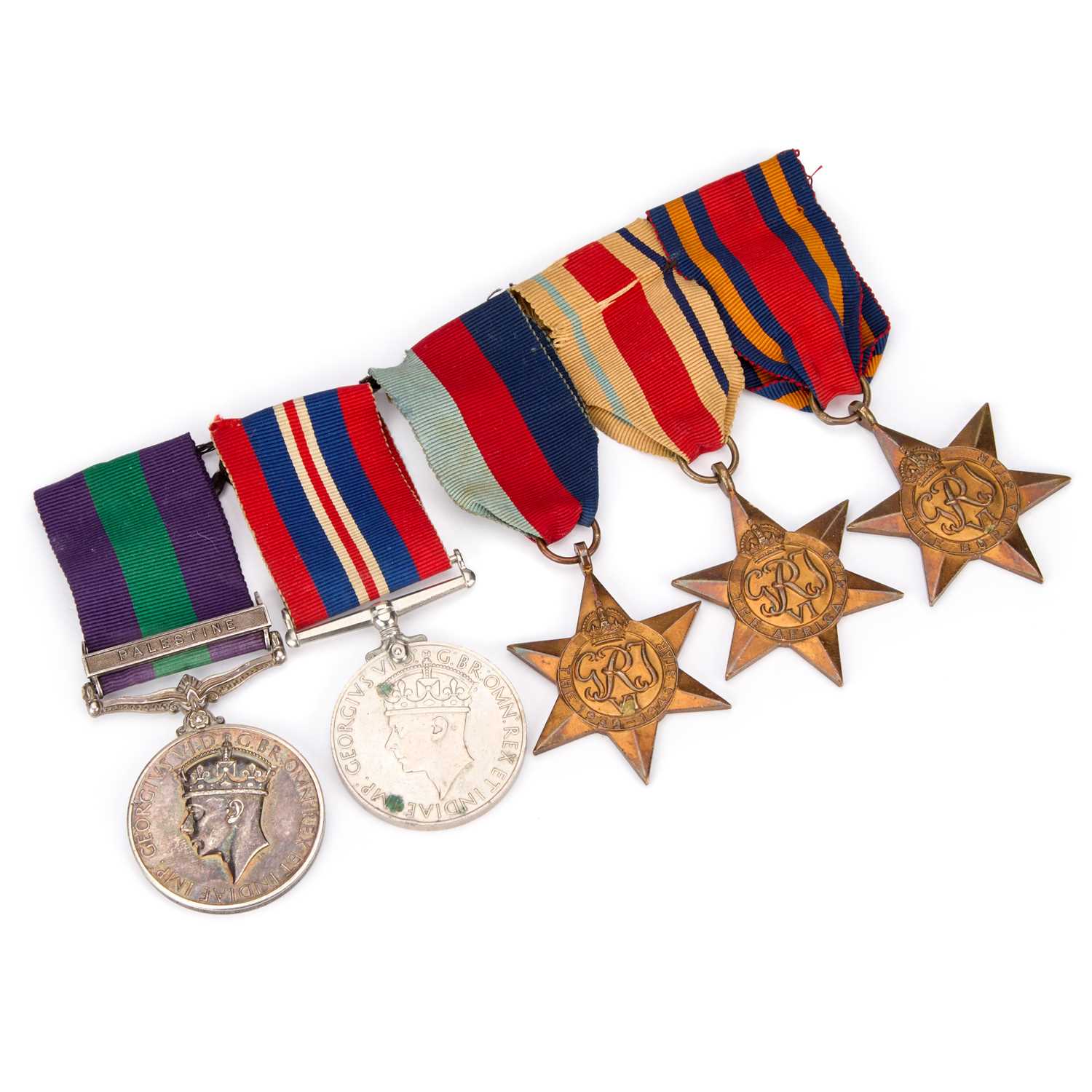 Lot 32 - A SECOND WORLD WAR MEDAL GROUP