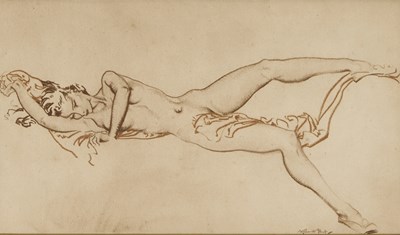 Lot 753 - SIR WILLIAM RUSSELL FLINT (1880-1969)
